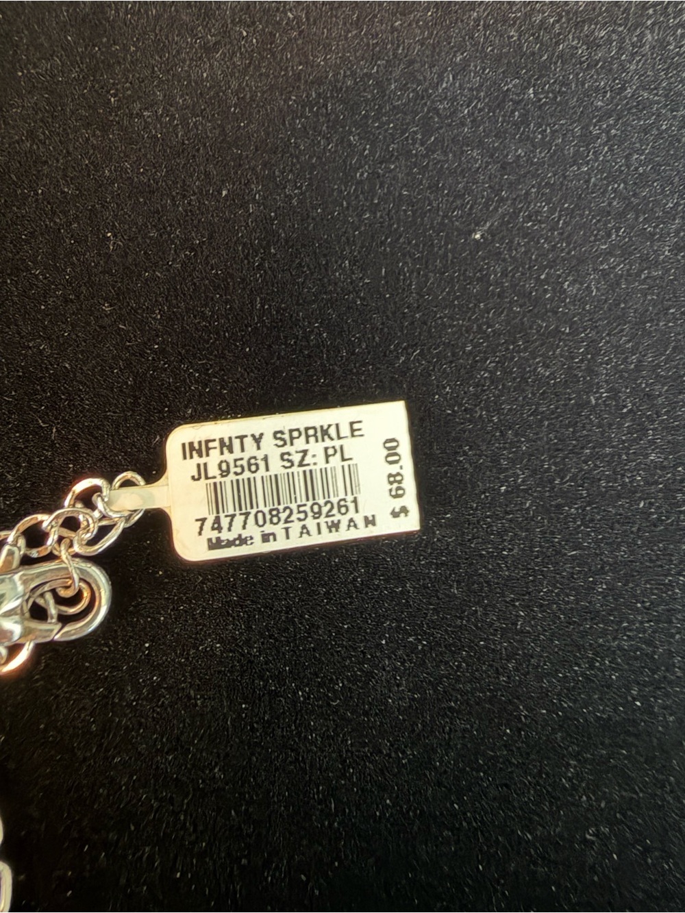 Brighton Infinity Sparkle Necklace NWT - Picture 4 of 5